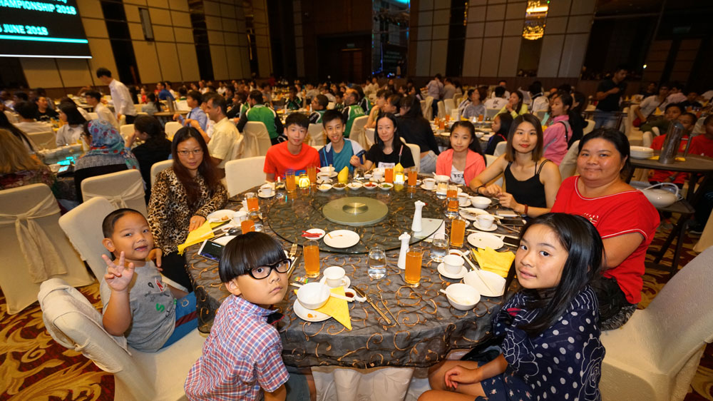 PBA 16th Penang Malaysian Junior Open Dinner 2018