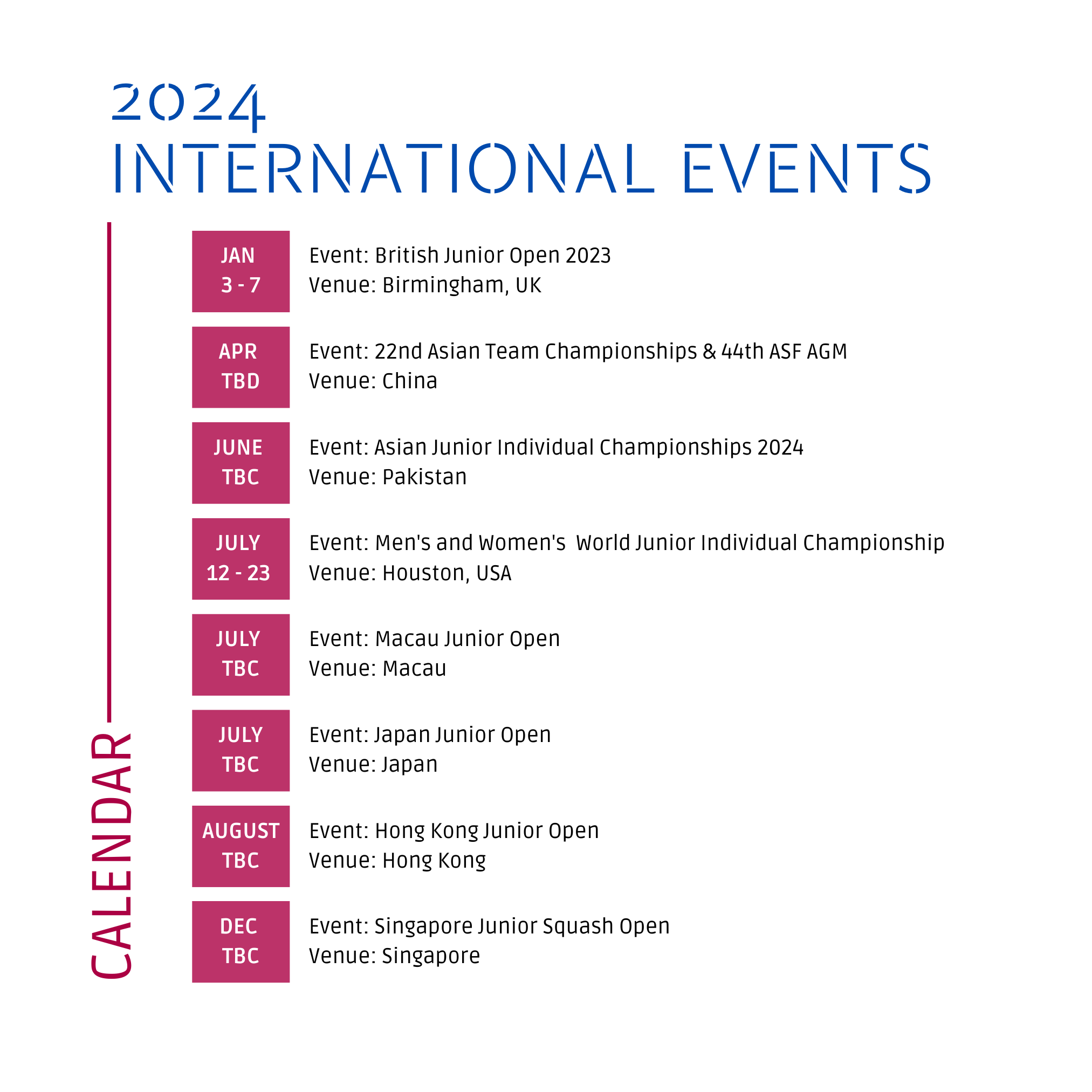 News & Events Squash Racquet Association Penang